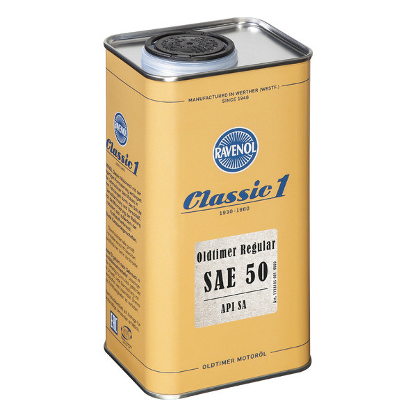 Моторно уље RAVENOL Oldtimer Regular SAE 50