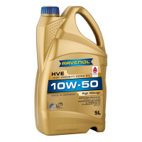 Моторно уље RAVENOL HVE 10W-50 за аутомобиле са великом километражом