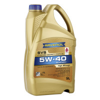 Моторно уље RAVENOL SVS 5W-40 за аутомобиле са великом километражом